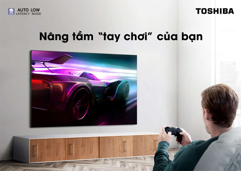 Chế độ Game Mode và ALLM tivi Toshiba 4K 50 Inch 50M550LP