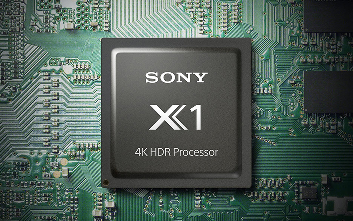 Bộ xử lý 4K HDR Processor X1 tiên tiến hiển thị hình ảnh chất lượng cao