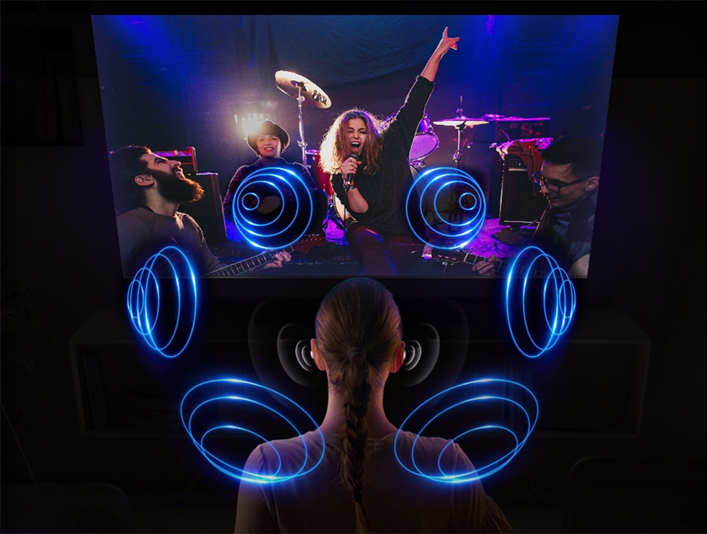 Chế độ Âm thanh 360 giúp người nghe tận thưởng âm nhạc 3D lôi cuốn bằng Galaxy Buds