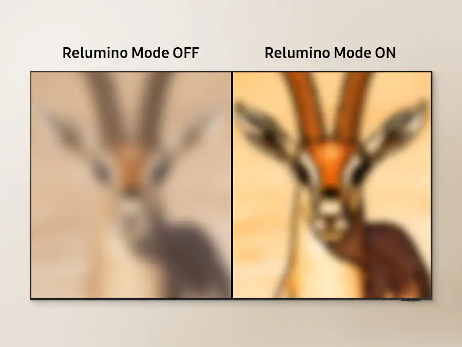 Tính năng Relumino hỗ trợ nội dung hiển thị thêm rõ ràng