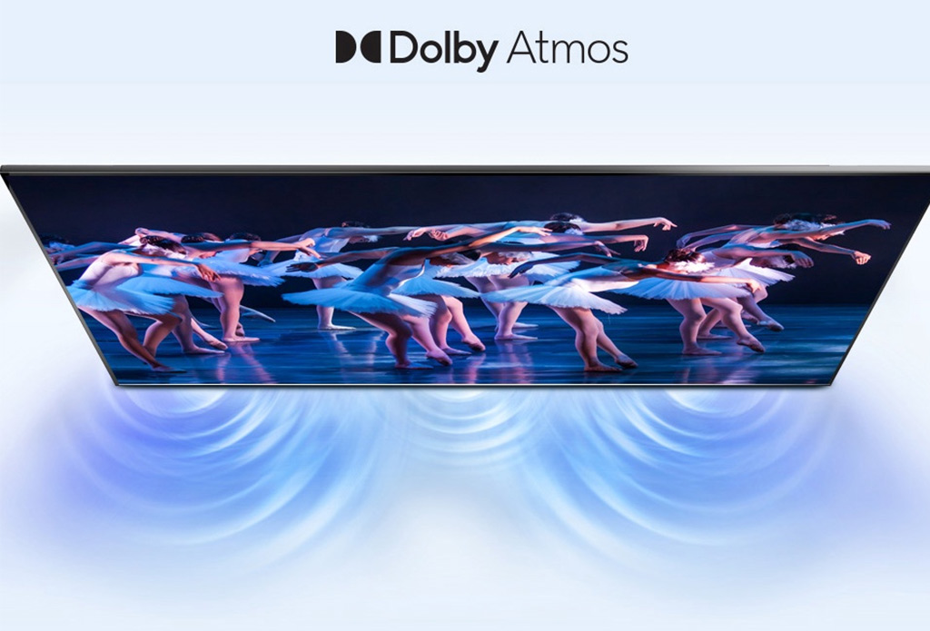 Cung cấp âm thanh vòm đặc sắc nhờ công nghệ Dolby Atmos