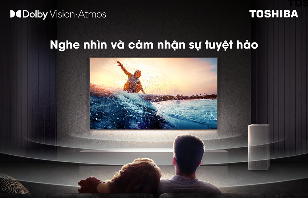 Trải nghiệm nghe nhìn hoàn thiện hơn cùng Dolby Vision và Dolby Atmos