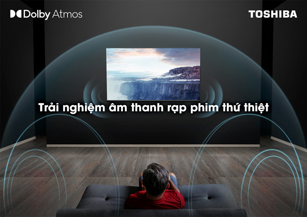 Dolby Atmos tivi Toshiba 4K 50 Inch 50M550LP