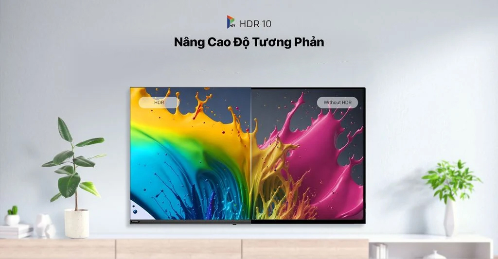 Nâng cao độ tương phản hiệu quả với HDR10