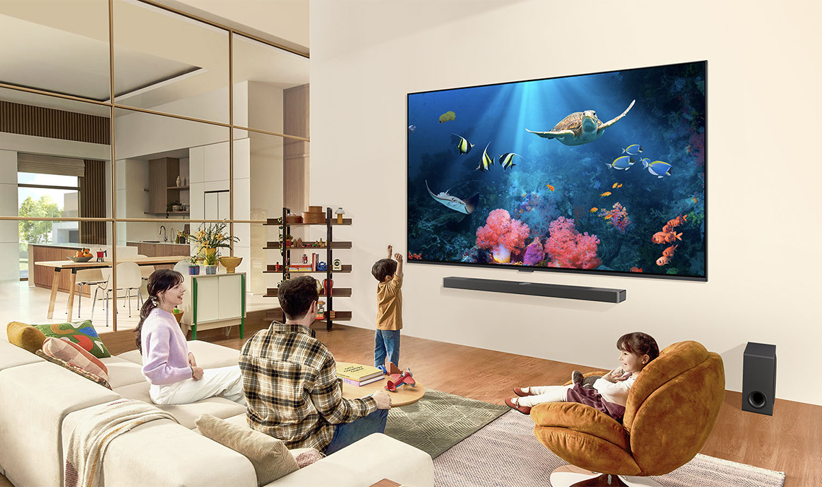 Smart Tivi QNED LG 4K 86 Inch 86QNED86TSA có màn hình lớn đến 86 inch