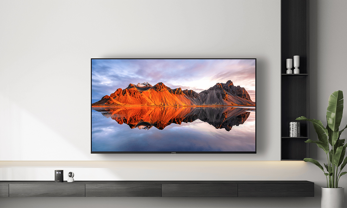 Thiết kế hiện đại, đẹp mắt của tivi Xiaomi A 4K 55 Inch L55MA-ASEA trong không gian