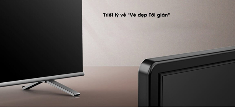 Tivi Toshiba sở hữu triết lý thiết kế tối giản