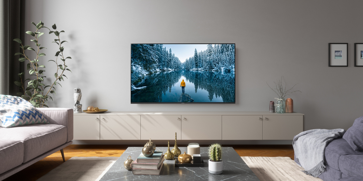 Tivi Panasonic 4K 55 Inch TH-55MX650V trong không gian