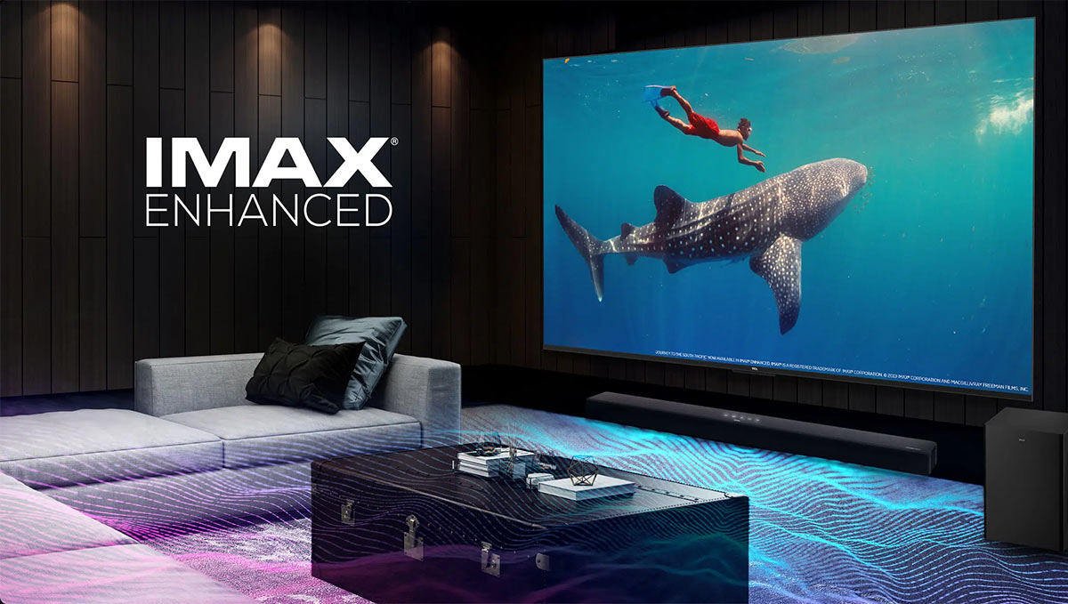 Chứng nhận IMAX về khả năng trình diễn hình ảnh và âm thanh