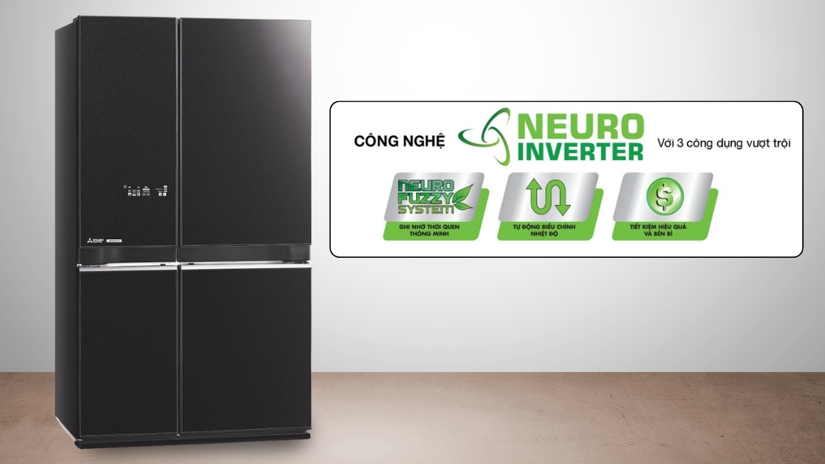 Công nghệ Neuro Inverter giúp tủ tối ưu điện năng hiệu quả