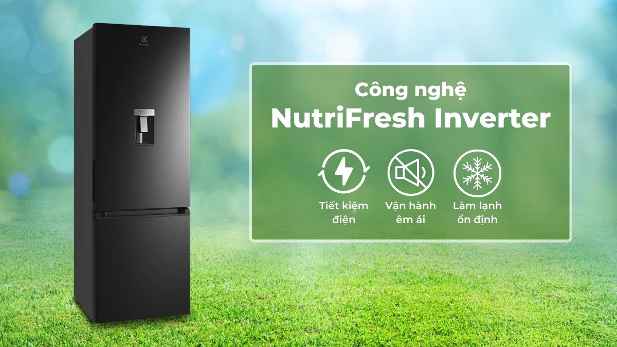 Công nghệ NutriFresh Inverter tối ưu điện năng hiệu quả