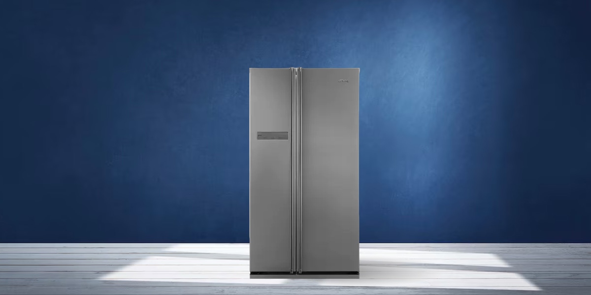 Tủ Lạnh Smeg Side By Side 181 Lít SBS660X 535.14.998 có thiết kế đẳng cấp