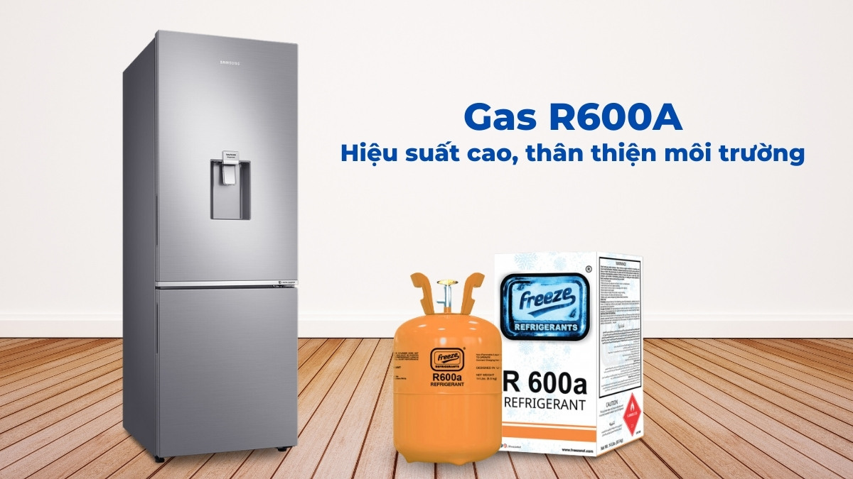 Gas R600a thân thiện môi trường, nâng cao hiệu suất làm lạnh cho thiết bị
