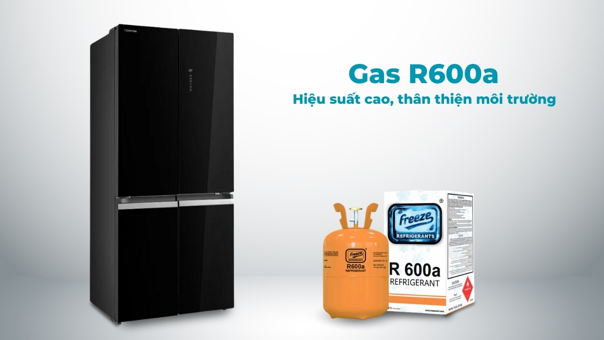 Gas R600a hỗ trợ thiết bị làm lạnh nhanh
