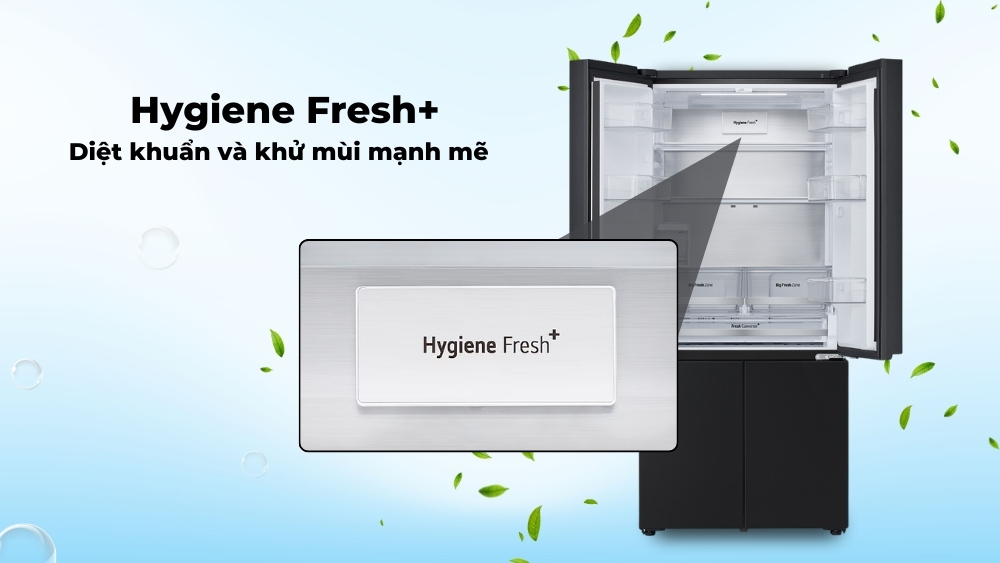 Bộ lọc Hygiene Fresh+™ diệt khuẩn mạnh mẽ