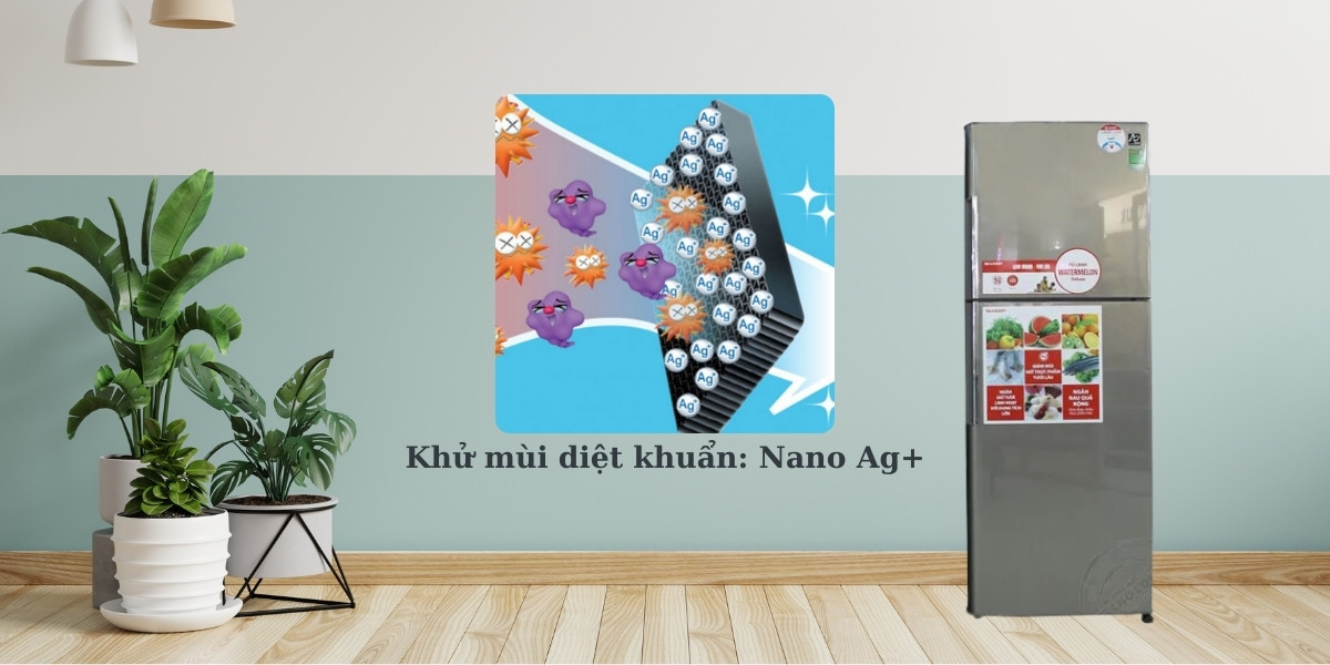 Khử mùi diệt khuẩn hiệu quả với công nghệ Nano Ag+