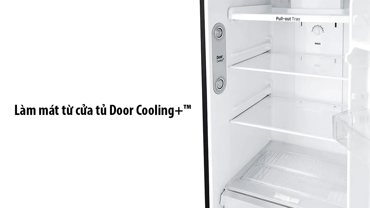 Làm mát từ cửa tủ Door Cooling+™