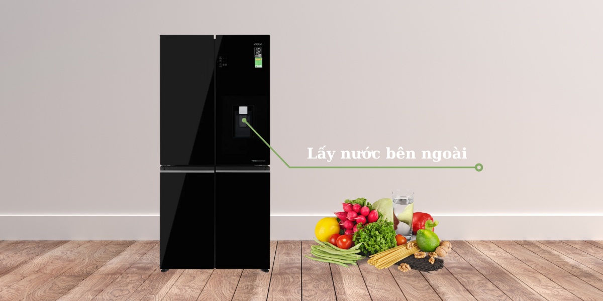 Lấy nước bên ngoài tiện lợi