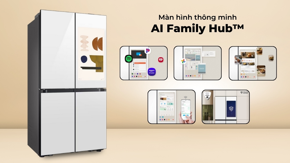 Màn hình AI Family Hub™ thông minh