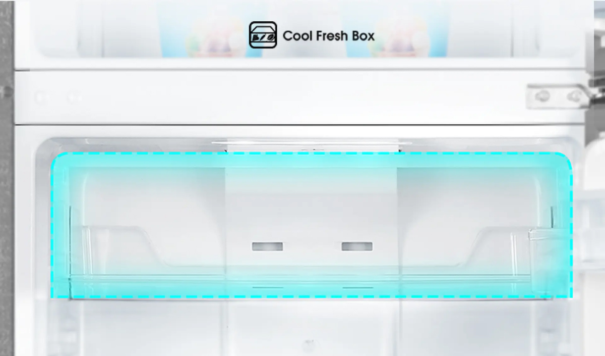 Ngăn Cool Fresh chuyên biệt giúp làm lạnh thực phẩm nhanh chóng