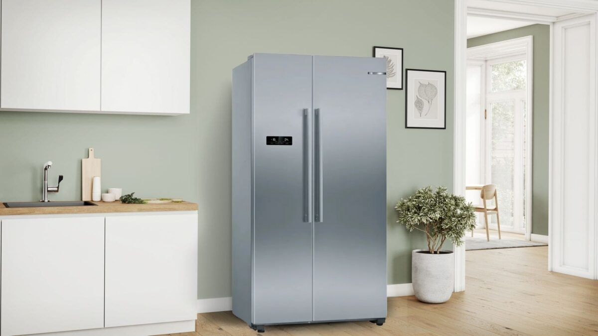 Thiết kế đậm chất châu Âu của Tủ Lạnh Bosch Inverter 560 Lít KAN93VIFPG
