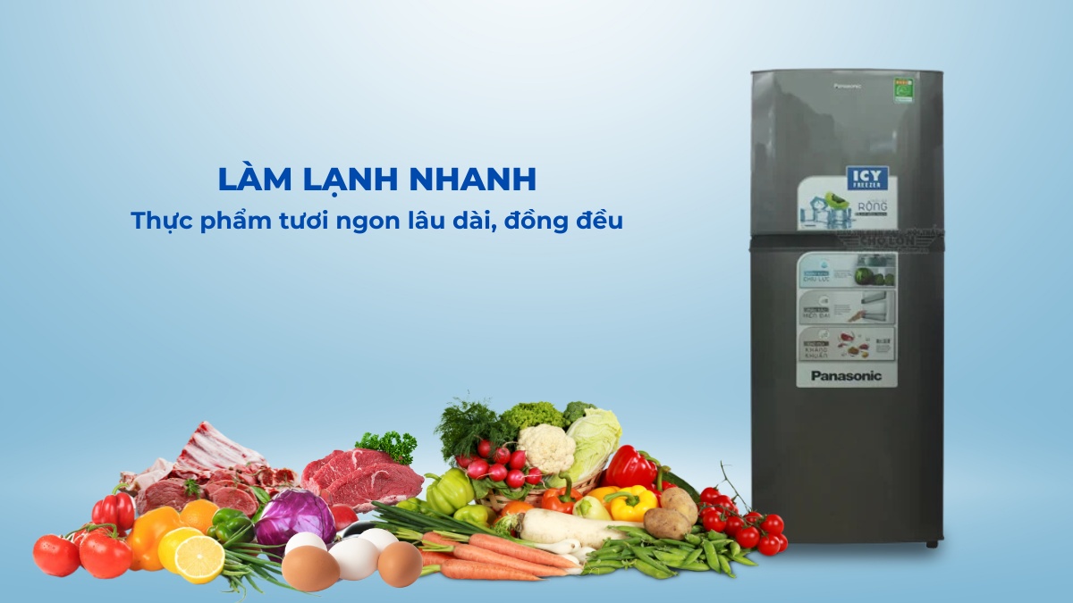 Khả năng làm lạnh nhanh giúp thực phẩm tươi ngon dài lâu hơn