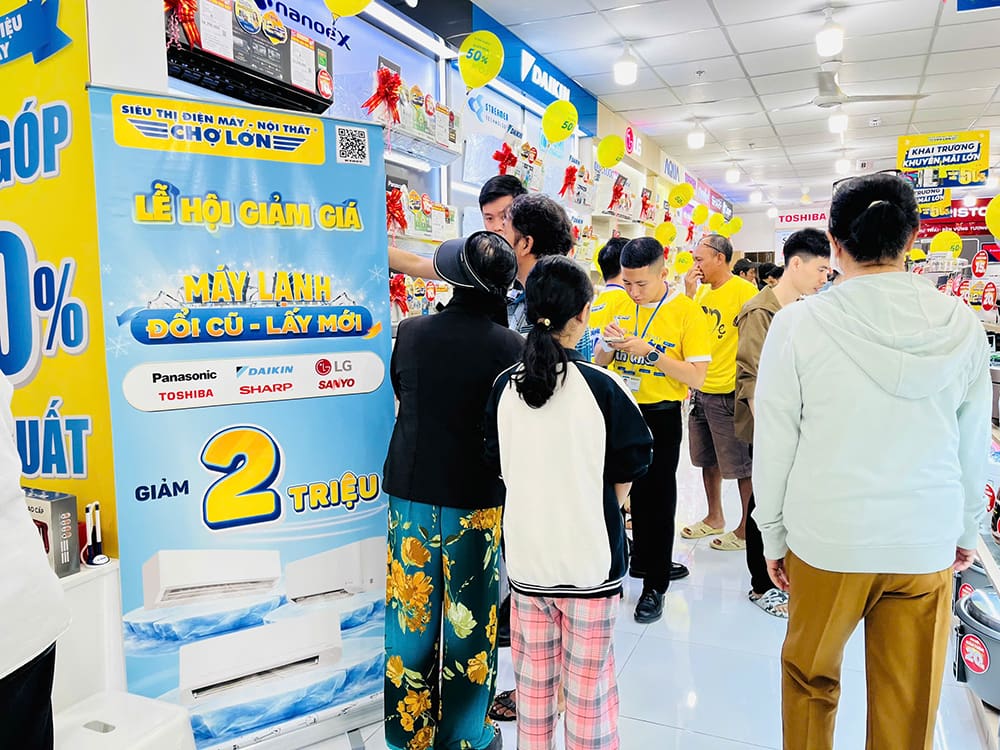 Thu cũ - Lấy mới tại Siêu Thị Điện Máy - Nội Thất Chợ Lớn Bình Hưng