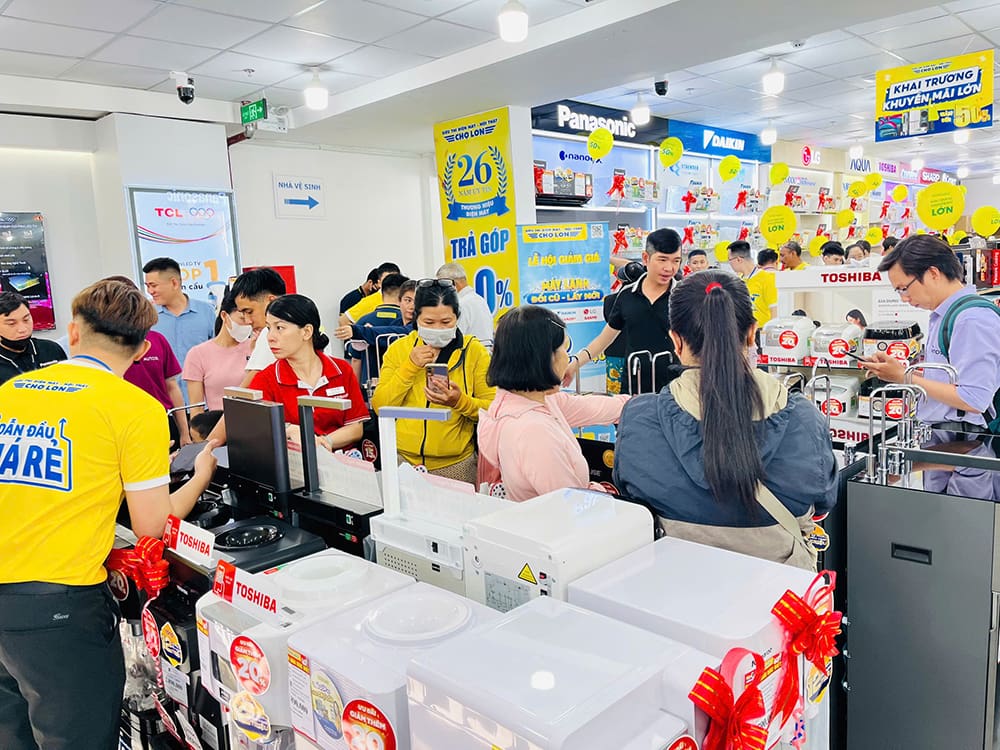 Sản phẩm gia dụng điện tại Siêu Thị Điện Máy - Nội Thất Chợ Lớn Bình Hưng