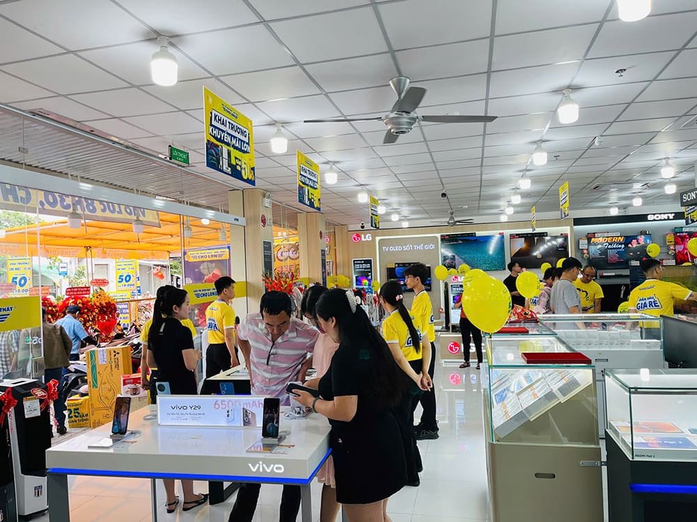 Các sản phẩm di động mới được trưng bày