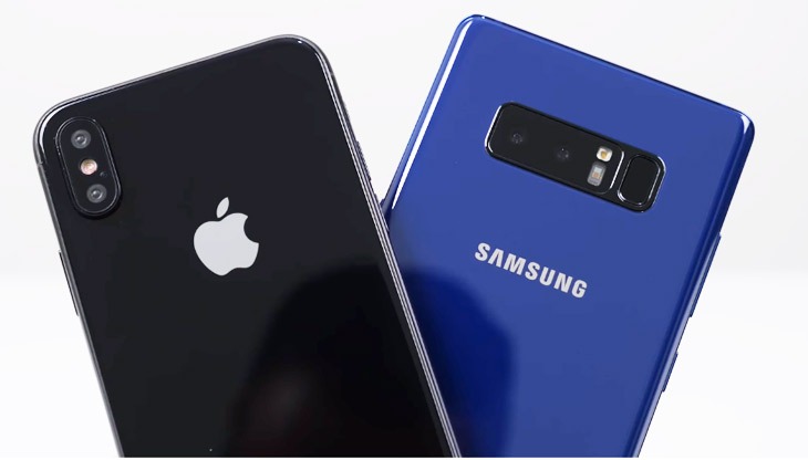 Camera kép đến từ Galaxy Note 8 và iPhone X