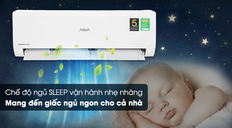 Mang lại giấc ngủ ngon hơn nhờ chế độ ngủ đêm 