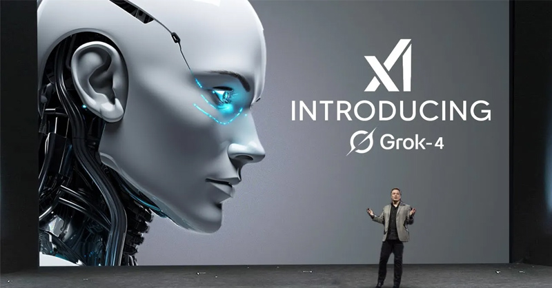Grok 4 ra mắt khiến người dùng đứng ngồi không yên