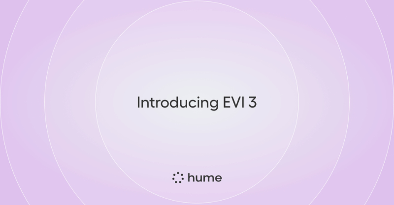 Hume ra mắt EVI 3