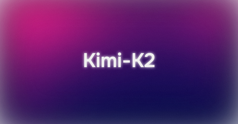 Kimi K2