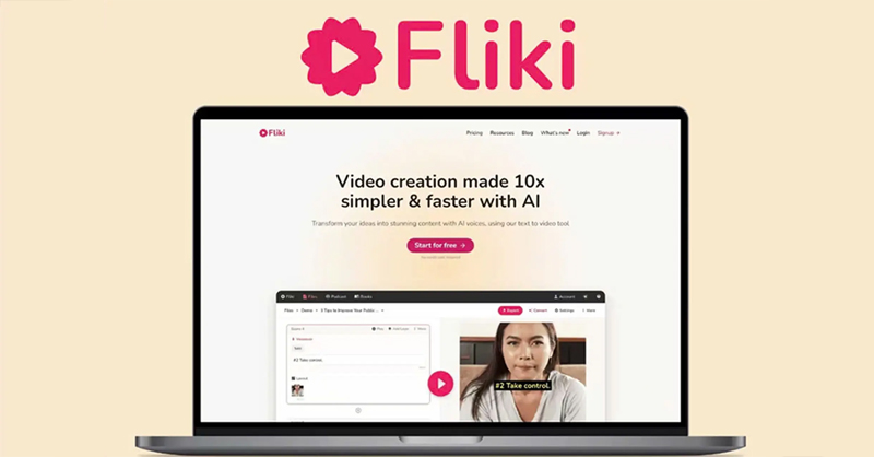 Tìm hiểu tất tần tật về Fliki AI