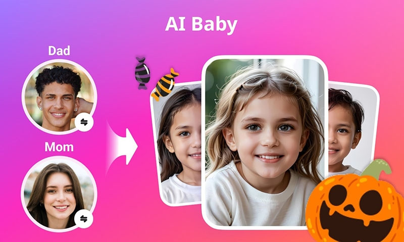 Tính năng AI Baby Generator