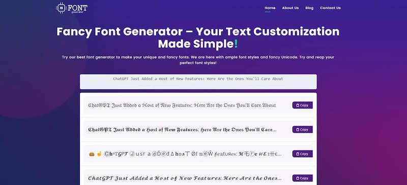 AI Font Generator