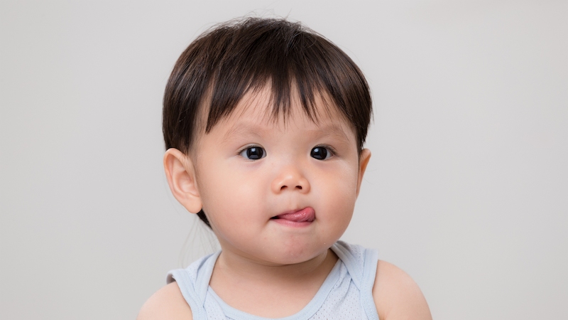 Hình ảnh gốc khuôn mặt của em bé