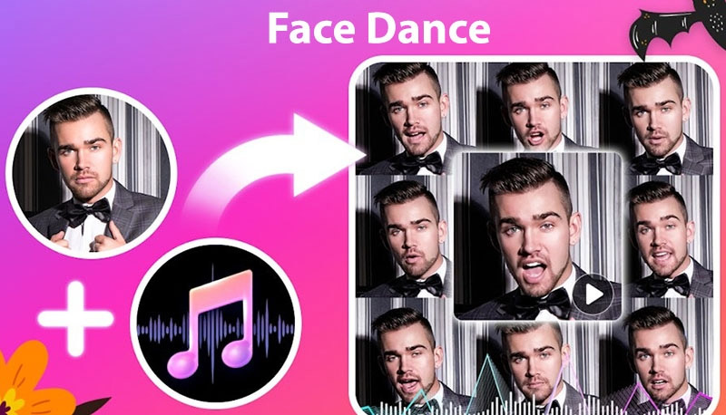 Tính năng Face Dance