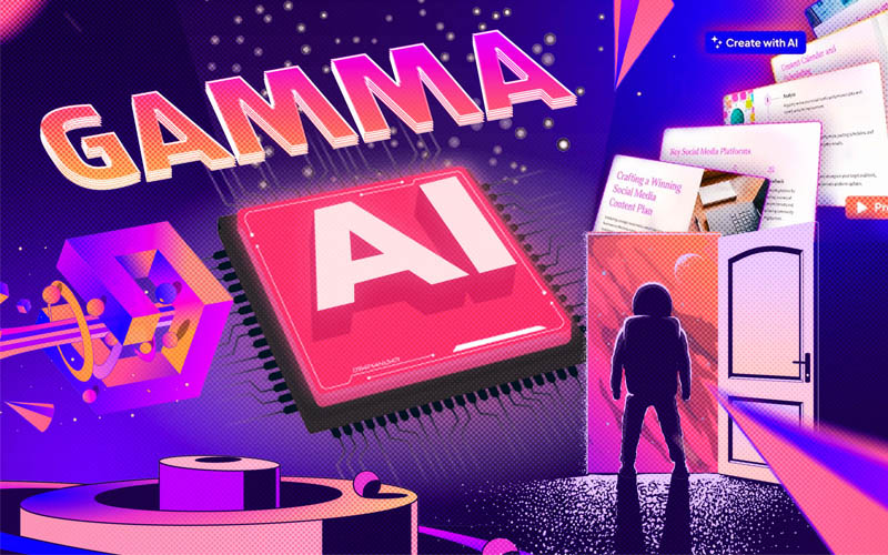 Gamma AI tạo slide thuyết trình nhanh chóng