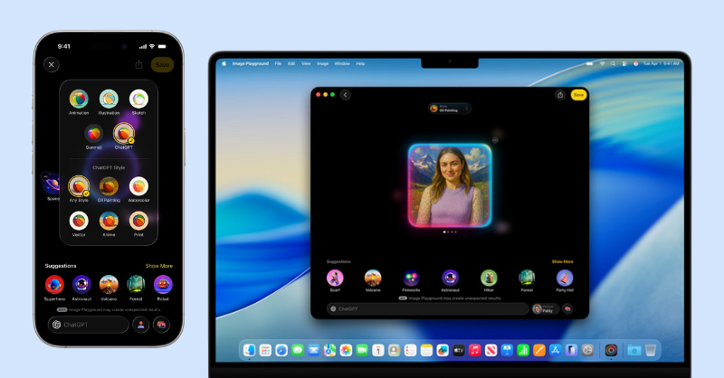 Genmoji và Image Playground cải tiến 