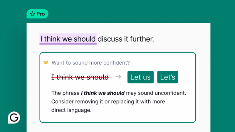 Grammarly AI tùy chỉnh phong cách viết