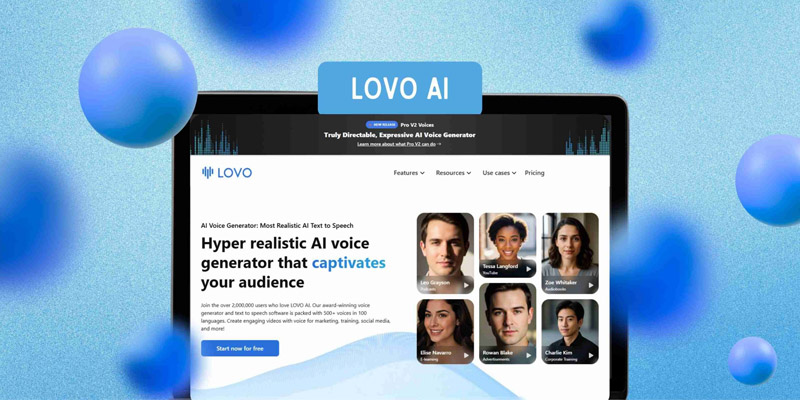 LOVO AI tạo ra giọng nói tự nhiên và sống động