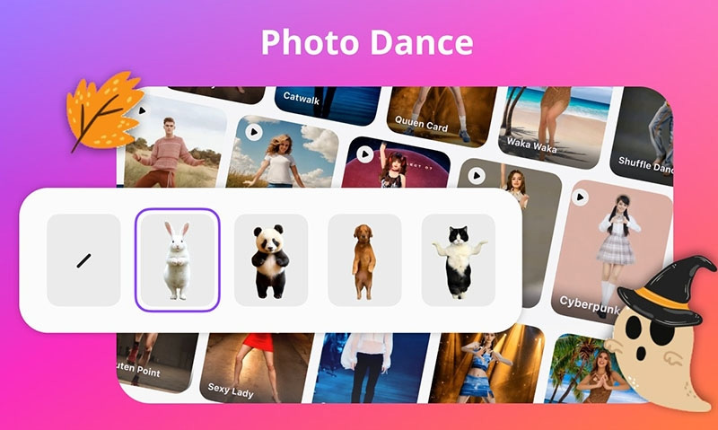 Tính năng Photo Dance