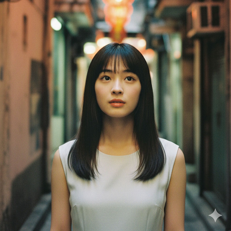 Tạo ảnh Hong Kong phong cách cổ điển dưới ánh đèn lồng đỏ