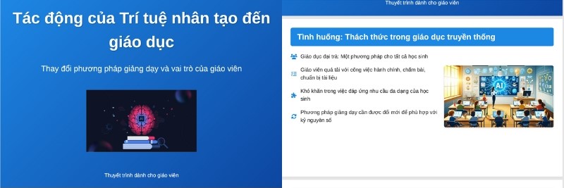 Tải các slide mà Manus AI tạo các