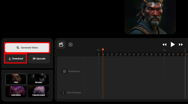 Krea AI cho phép tạo video với băng hình tiên tiến