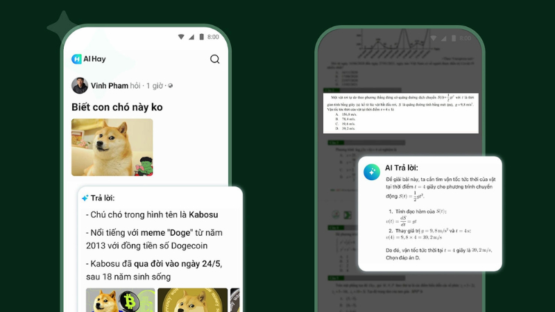 Những tính năng nổi bật của AI Hay