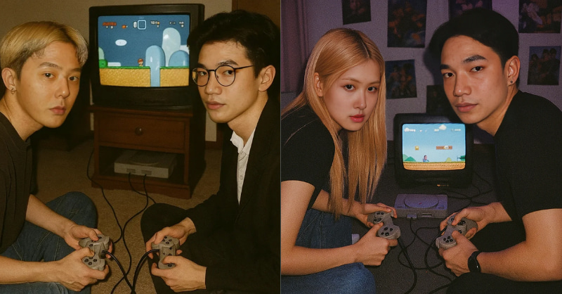 Trào lưu tạo ảnh chơi game cùng người nổi tiếng