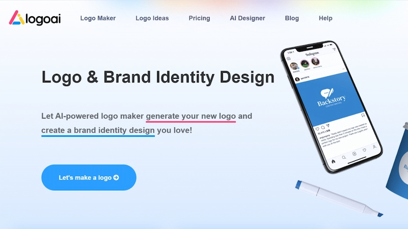 Truy cập LogoAI